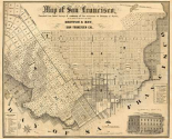 Map of San Francisco, 1852
