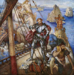 The Islands of The Sirens, Ulysses Lashing Himself To The Mast