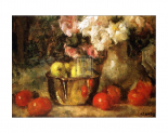 Still Life with Fruits and Flowers