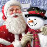 Santa and Friends