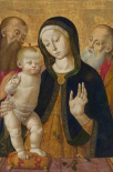 Madonna and Child with Two Hermit Saints