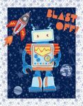 Blast Off Robot