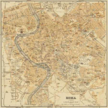 Mapa di Roma 1898