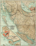 Map of The Grand Trunk Pacific Railway In British Columbia, 1910