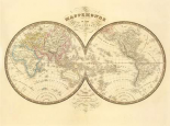 Mappemonde, 1849