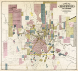 City of Houston and environs, 1895