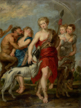 Diana and Her Nymphs on the Hunt