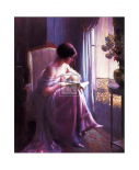 Young Woman Reading by a Window