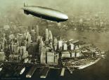 The Hindenburg Airship, 1936