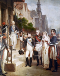 Napoleon Receiving The Queen of Prussia, Tilsit