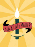 Black Lives Matter - Candle