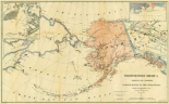 Northwestern America Showing The Territory Ceded By Russia To The United States, 1867