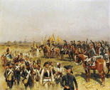 Napoleon Commanding a View of The Prisoners