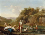 Landscape with Bathing Nudes