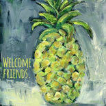 Welcome Pineapple Welcome Friends