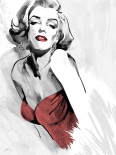 Marilyns Pose Red Dress