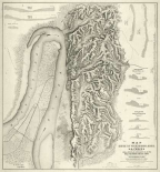 Civil War Map of The Siege of Vicksburg, Miss, 1863