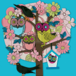 Summer Owl Tree