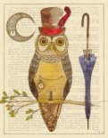 Steampunk Owl I