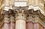 Main Reading Room. Detail of capitals of engaged columns. Library of Congress Thomas Jefferson Build