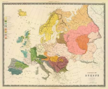 Ethnographic, Europe, 1856