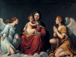 Madonna con Bambino ed angeli