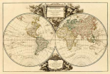 Mappemonde, 1752