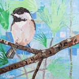 Chickadee Collage I