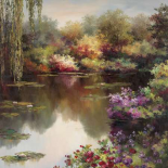 Reflections Of A Lily Pond